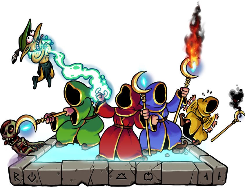 Ludosity �� Magicka ��� WIZARDS of the Square Tablet